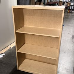 Maple Wood Bookcase 2 Shelf By OFS