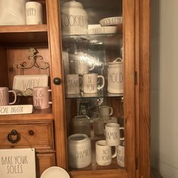 Rae Dunn Collection And Hutch 