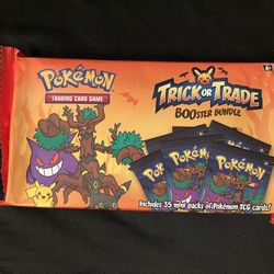 Pokemon TCG Trick or Trade BOOster Bundle 2024 (35 Mini Packs) SEALED UNOPENED