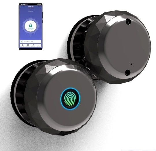 Keyless Entry Door Lock,Fingerprint Door Lock,Smart Door Lock,Digital Door Lock with Code Auto Lock,Electronic Deadbolt Lock for Home Front Door