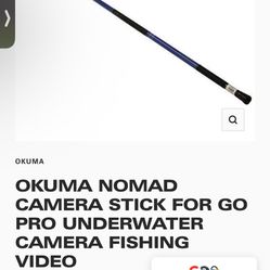 Okuma Nomad Go Pro Camera Stick With Extra Extender