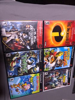 Lot of 6 PlayStation 2 Games
