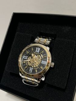 Invicta Objet D Art Automatic Men’s Watch Skeleton Dial Two Tone 41mm