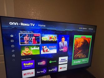 65” onn. Roku Smart TV – 4K UHD(FIRM ON PRICE)