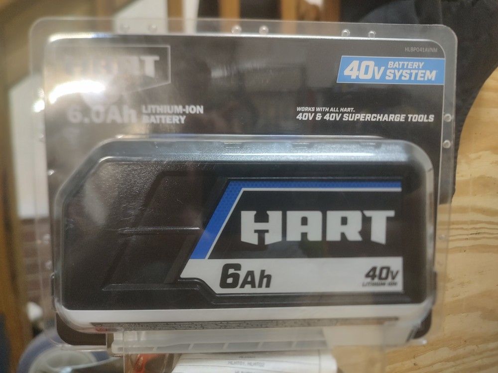 40v 6ah HART BATTERY