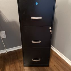 3 Drawer File Cabinet 
