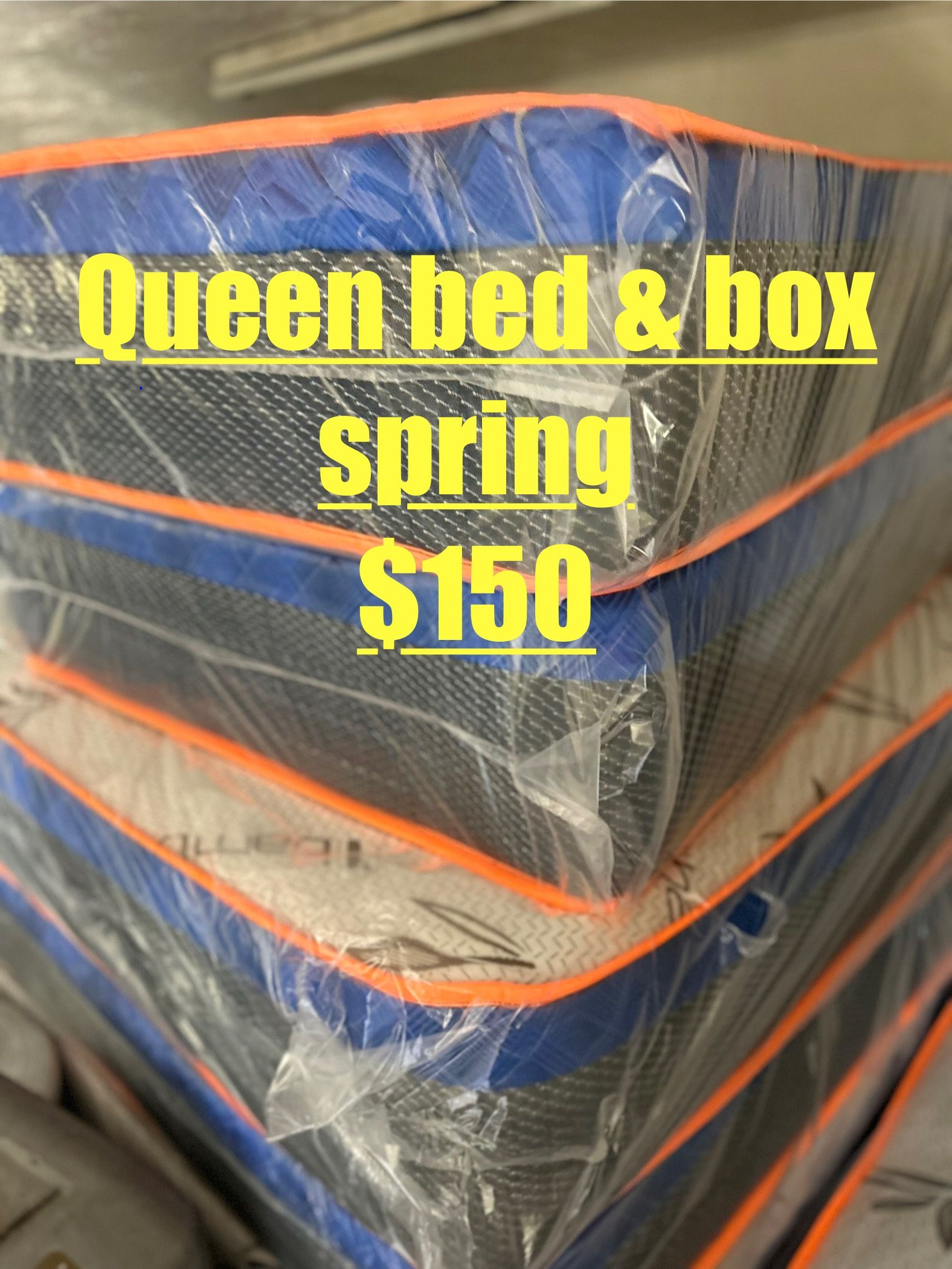 queen Bed And Box Spring