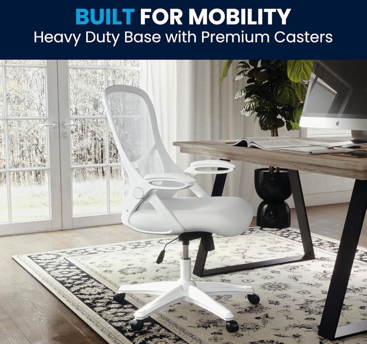 High-Back Swivel Office Chair