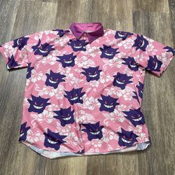 Gengar Hawaiian Shirt 