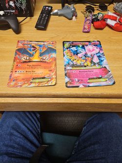 Big Pokémon EX cards