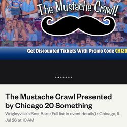 Mustache Crawl Tickets