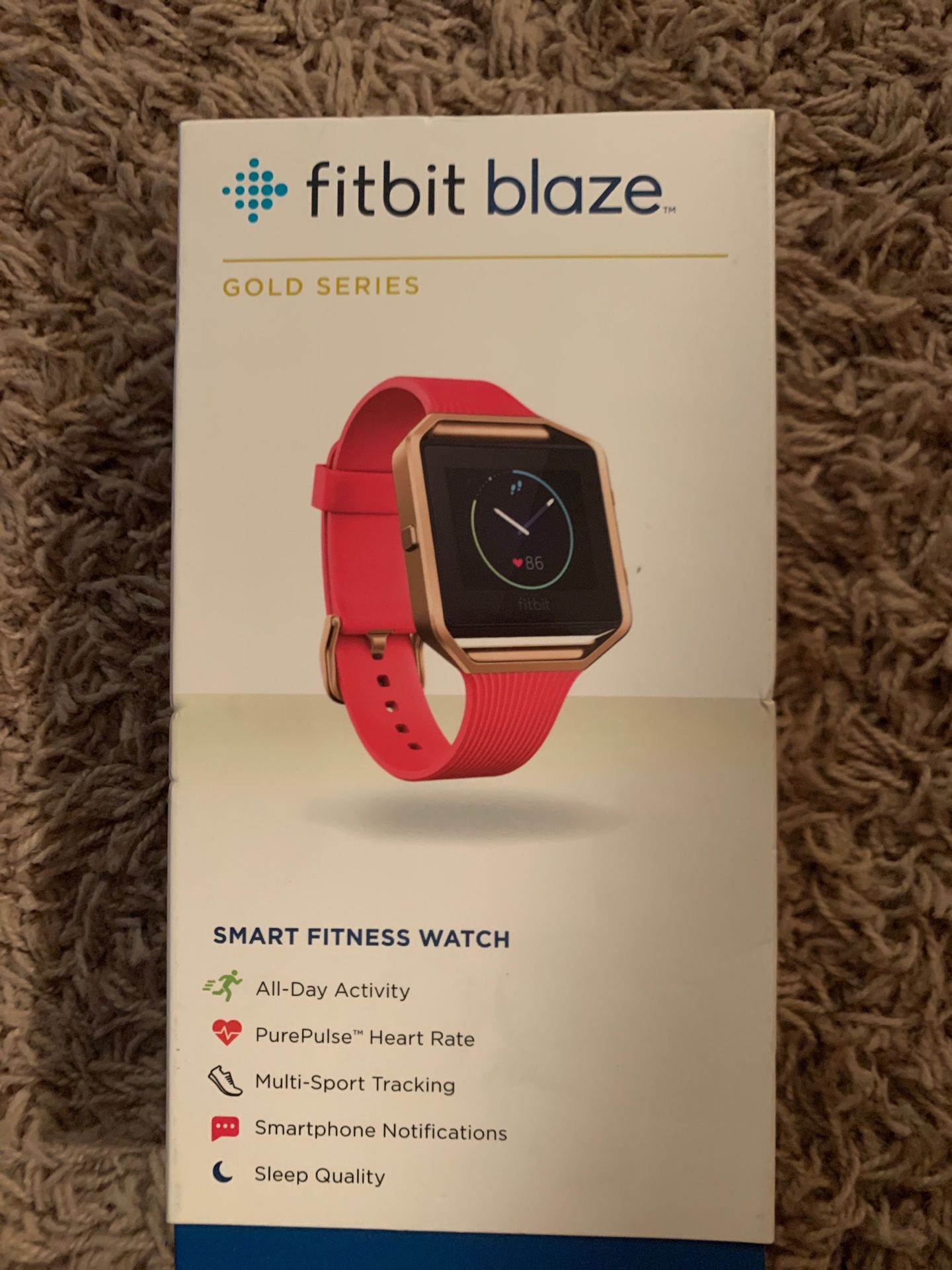Fitbit Blaze (gold series)