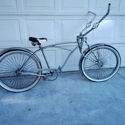 Chrome Lowrider Bike For Sale Asking $250.00