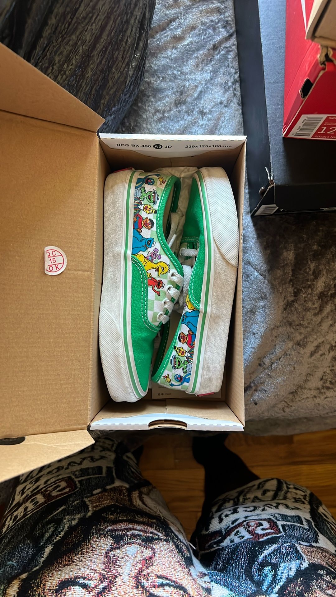 Sesame Street vans