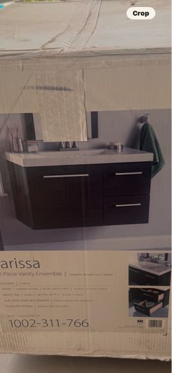 Larissa 36” floating bathroom vanity