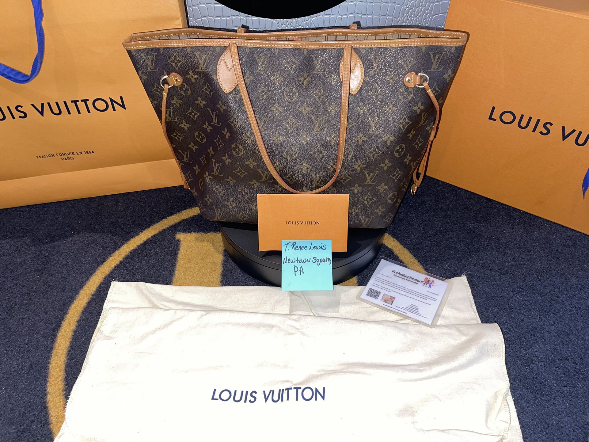 lv certificate of authenticity