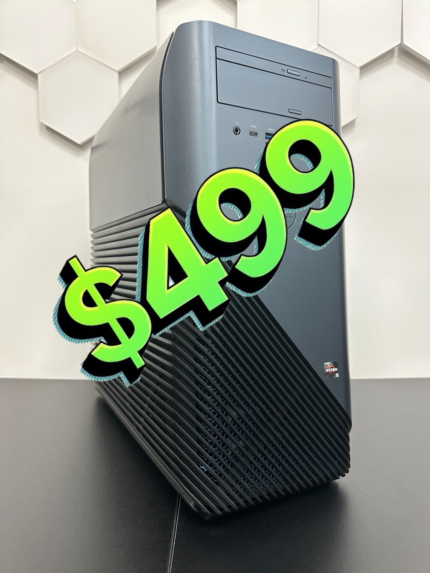 💸SALE GAMING COMPUTER💸 RYZEN 5 1400 | 8GB RAM | 1TB HDD | RX 570 | LAN | WINDOWS 11 Home | DESKTOP | PC | BUDGET | CHEAP | UD190