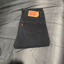 Levi's Black 501s