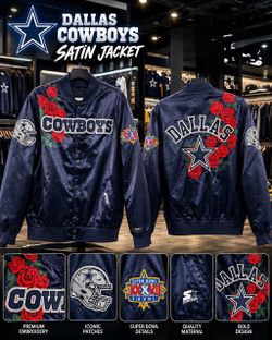 Dallas Cowboys satin jacket