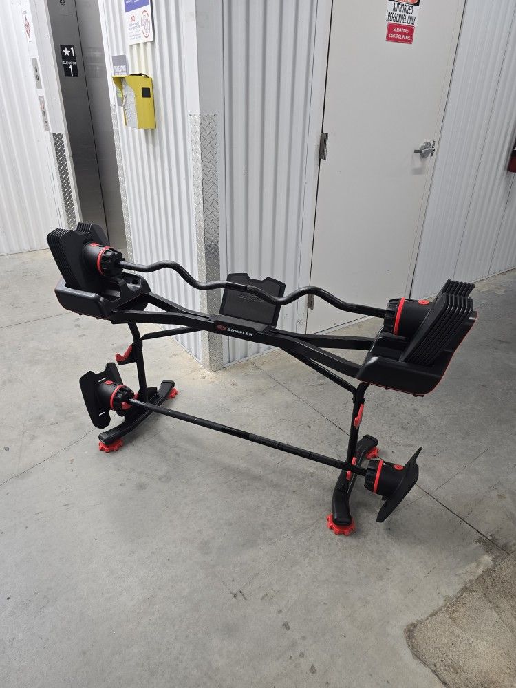 Weight Bowflex Curl & Straight Bar