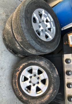 2017 Toyota Tacoma rims