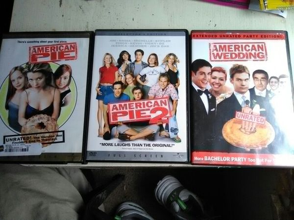 America Pie 1 And 2 And America Wedding Dvd For Sale In San Antonio