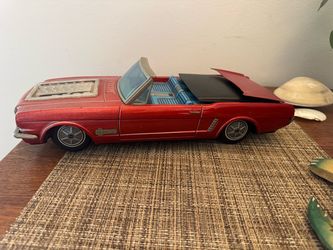 Vintage 1960s Japanese Tin Toy Car
