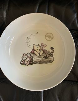 Winnie the Pooh Piglet Tigger 8.5 inch Ceramic Dinner Salad Pasta Bowl New