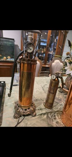 Vintage fire extinguisher.