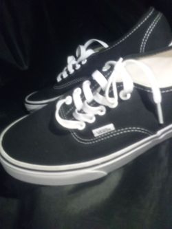 Vans size 9 black