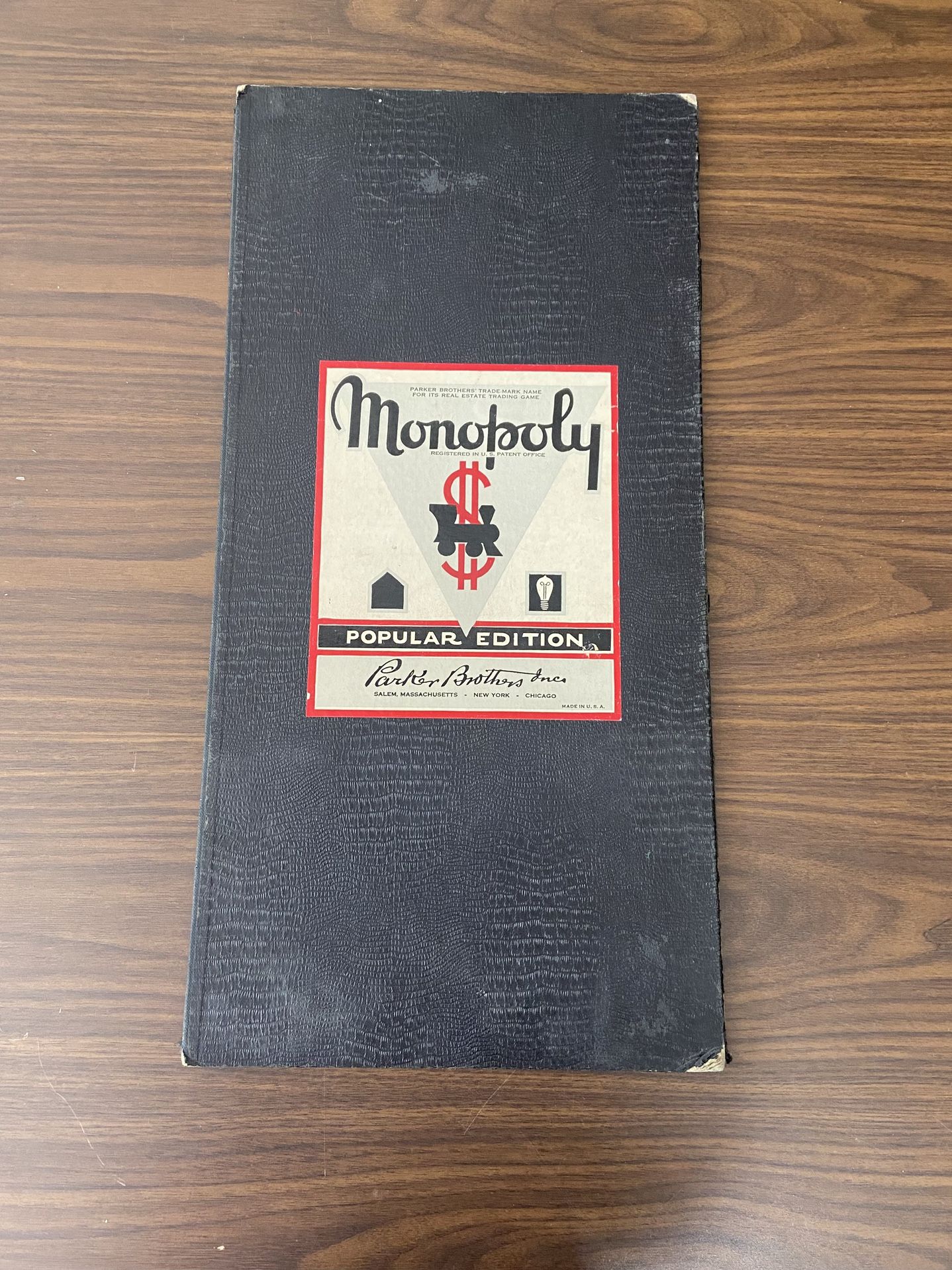 2nd Printing 1953 Vintage Monopoly Game Board Only