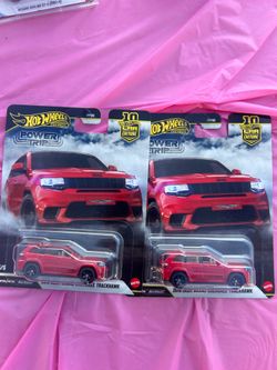 Hotwheels diecast jeep Cherokee Trackhawk