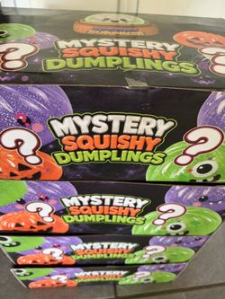 Mystery Squishy Dumplings Spooky Surprise Toy Boxes