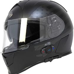 New Bluetooth Dot Dual Visor Helmet $200