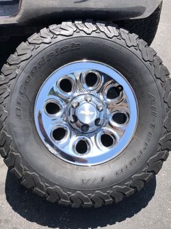 17” Wheels For Chevy Silverado And SUV 6 Lugs