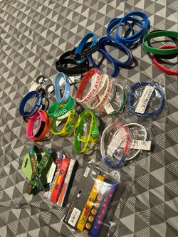 silicone bracelets and rings