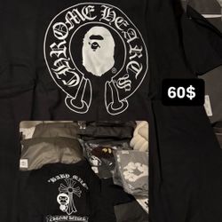 BRAND NEW BAPE SHIRTS