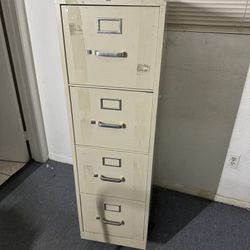 FREE Tan Metal File Cabinet