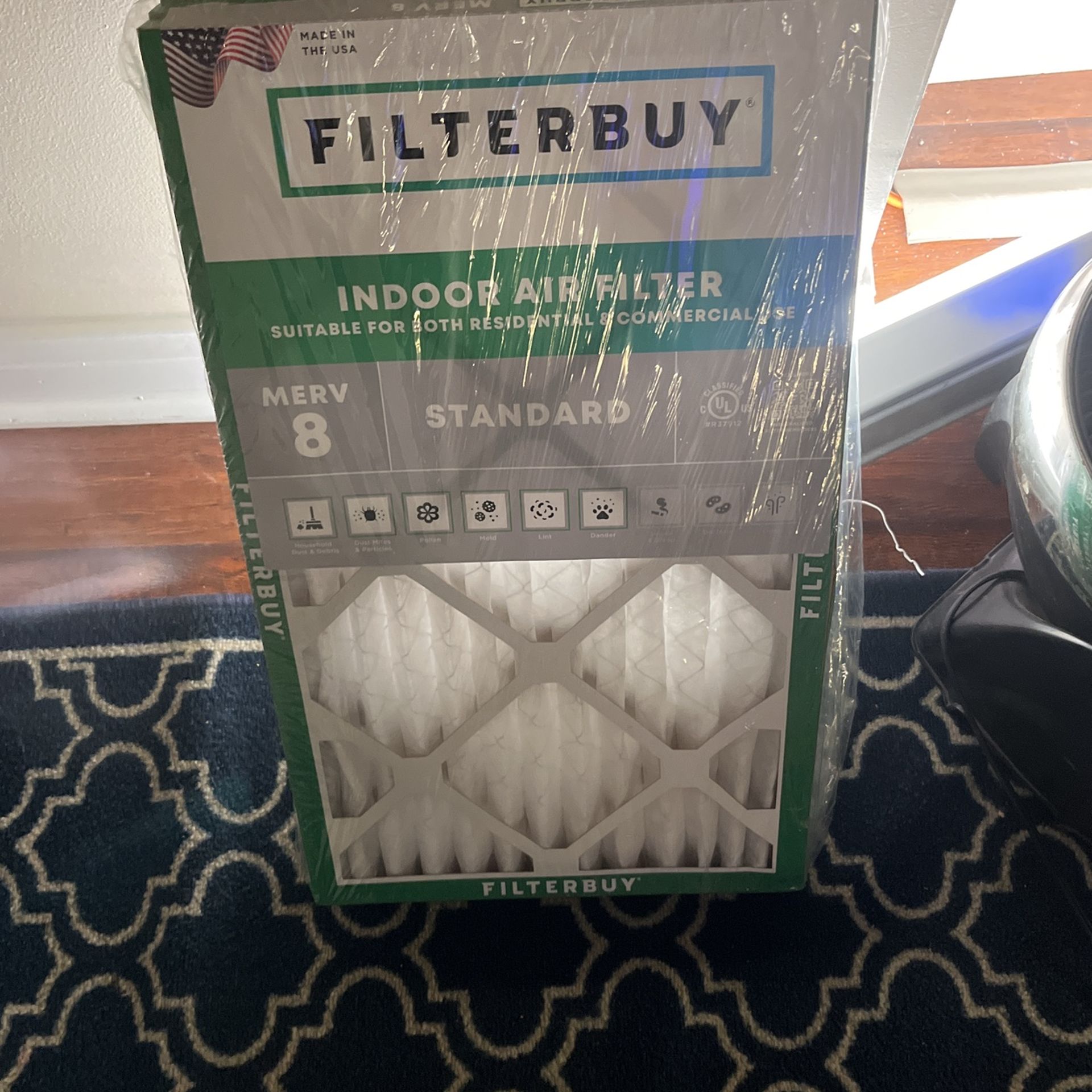 Furnace Filters Filterbuy 12x20x1