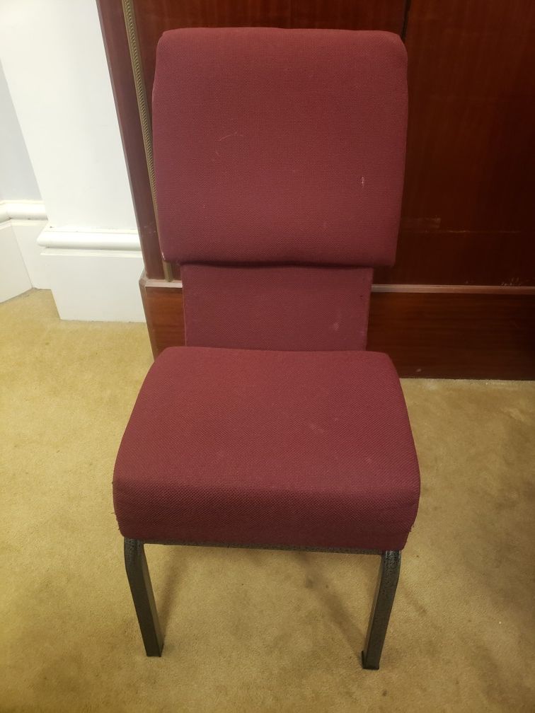 25 Stackable Church Chairs