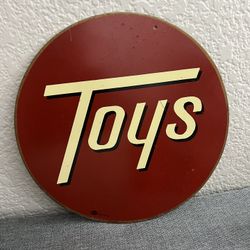 Vintage Antique Toys Advertising Sign Christmas Mummert Store Display Gas Oil