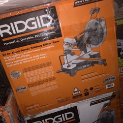 Ridgid 12” Slinding Miter Saw New