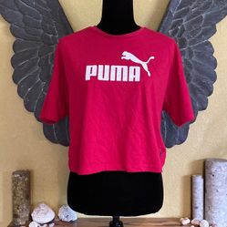 Puma Cropped Tee Shirt 