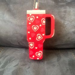 Hobby Lobby Heart Water Cup Bottle Wood Sign Stanley Design Decoration