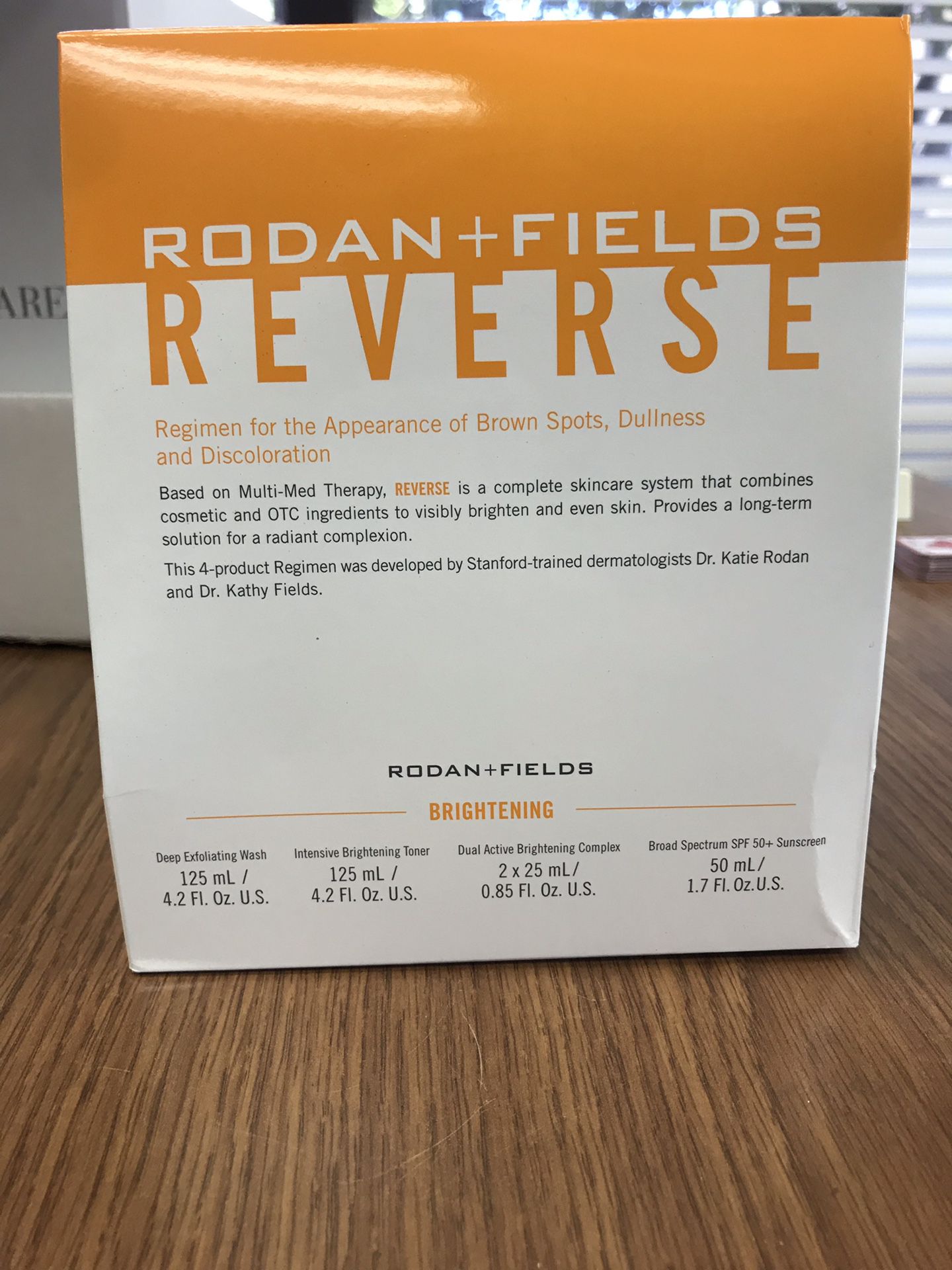 Rodan + Fields Reverse Regime