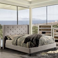 New In Box King Bed Frame With Mattress (Read Description Below)