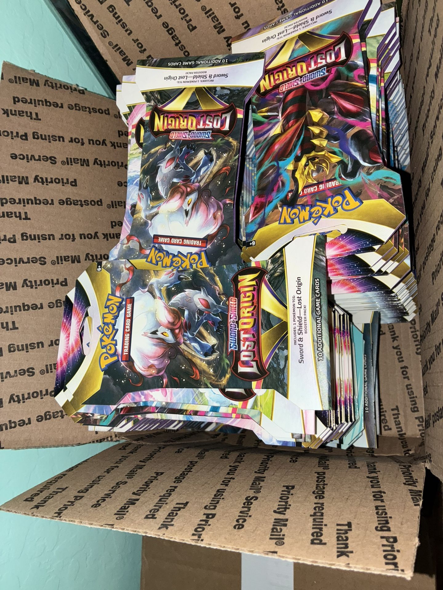 Lost Origin Sleeved Booster Pack. 
