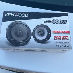 Kenwood Speakers 6 1/2 BRAND NEW