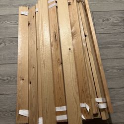 2 Sets Of Wooden Bed Planks