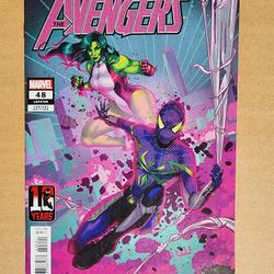 Avengers 48 LGY 748 vol 8 (9.8) NM/MT (2021) Ernanda Souza Variant Cover (Wold War She-Hulk part 3)



Miles Morales Spider-Man 10th Anniversary var